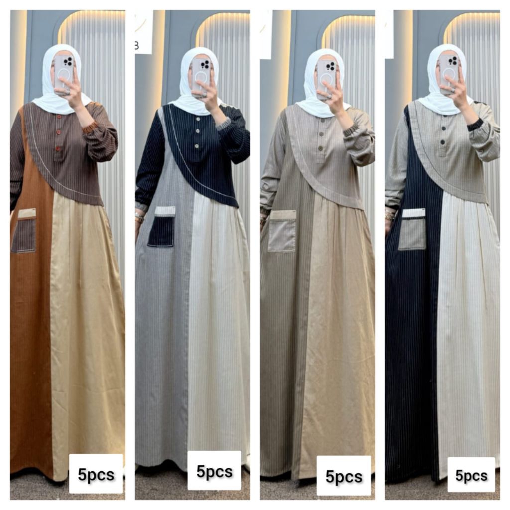 SYAINA SEMUT GAMIS KATUN PREMIUM // READY STOK 8060 ORIGINAL BY SEMUT