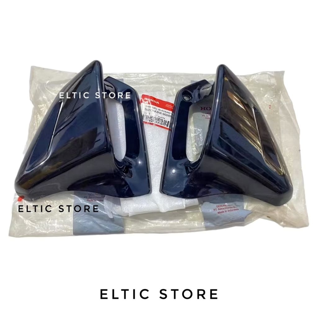 Kupingan Tangki Hitam Kanan Kiri Honda Tiger 2000 Original AHM