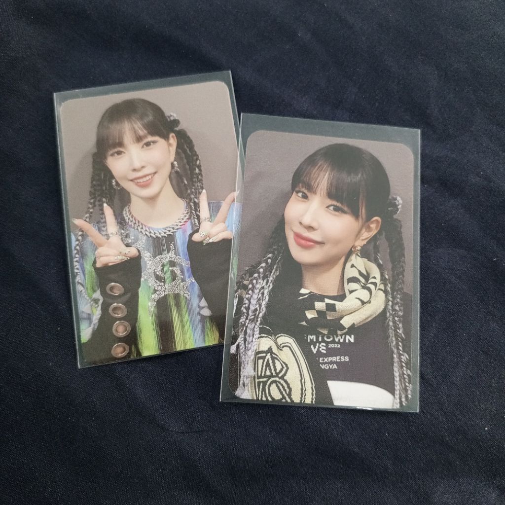 AESPA PHOTOCARD ONLY PC KARINA WINTER AE KEYRING SMTOWN LIVE MD MERCH SHARING ONLY SELFIE CARD SELCA