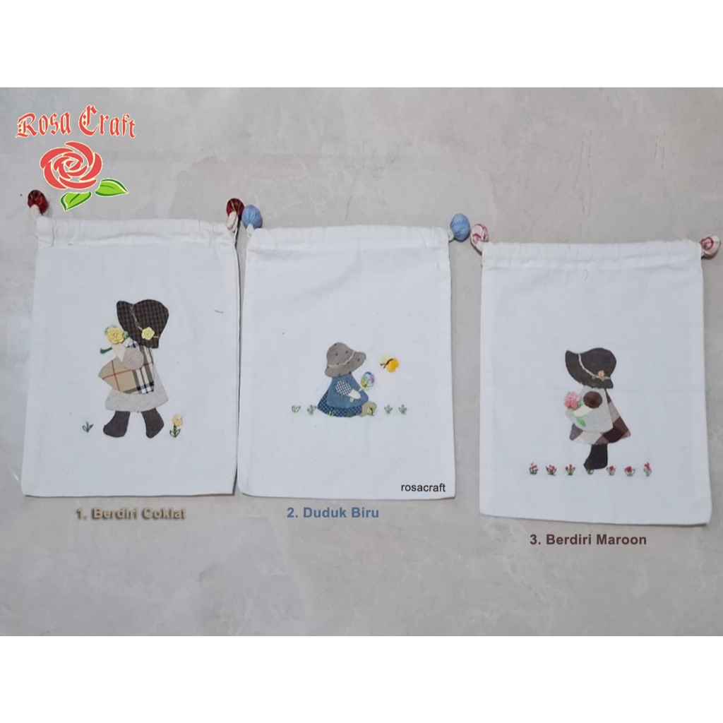 Pouch Blacu Serut Sue Sunbonnet