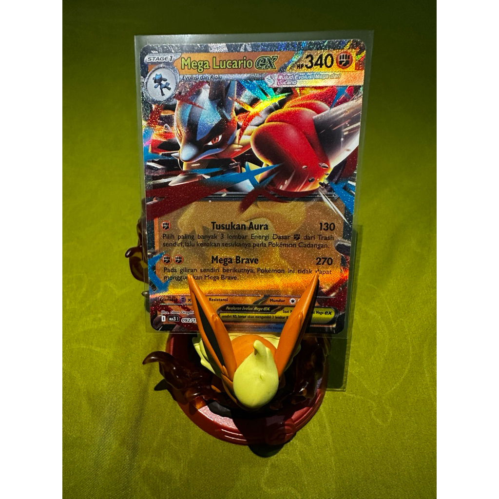 Kartu Pokemon Mega Lucario Ex