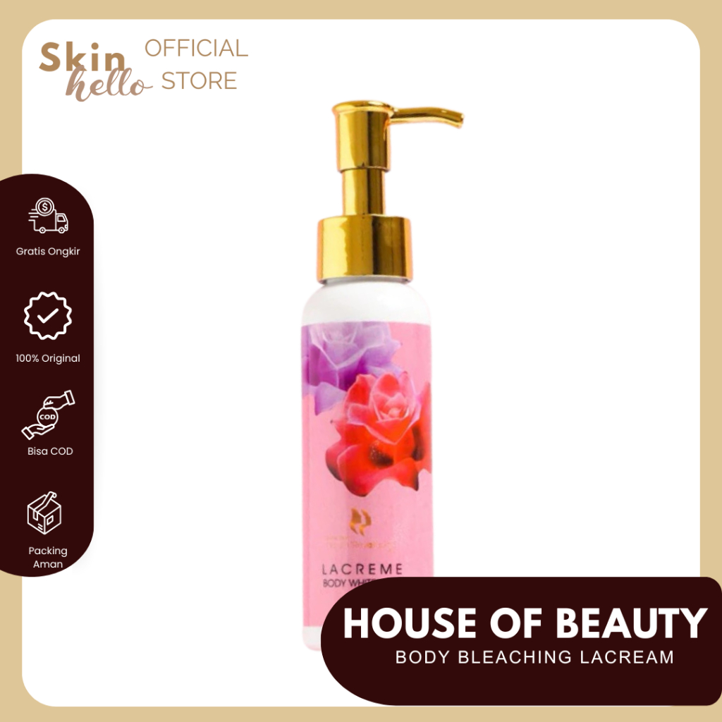 SKINHELLO - READY SIAP KIRIM La creme Body Bleaching Whitening | Snow Glow Lotion | Rainso Body Soap