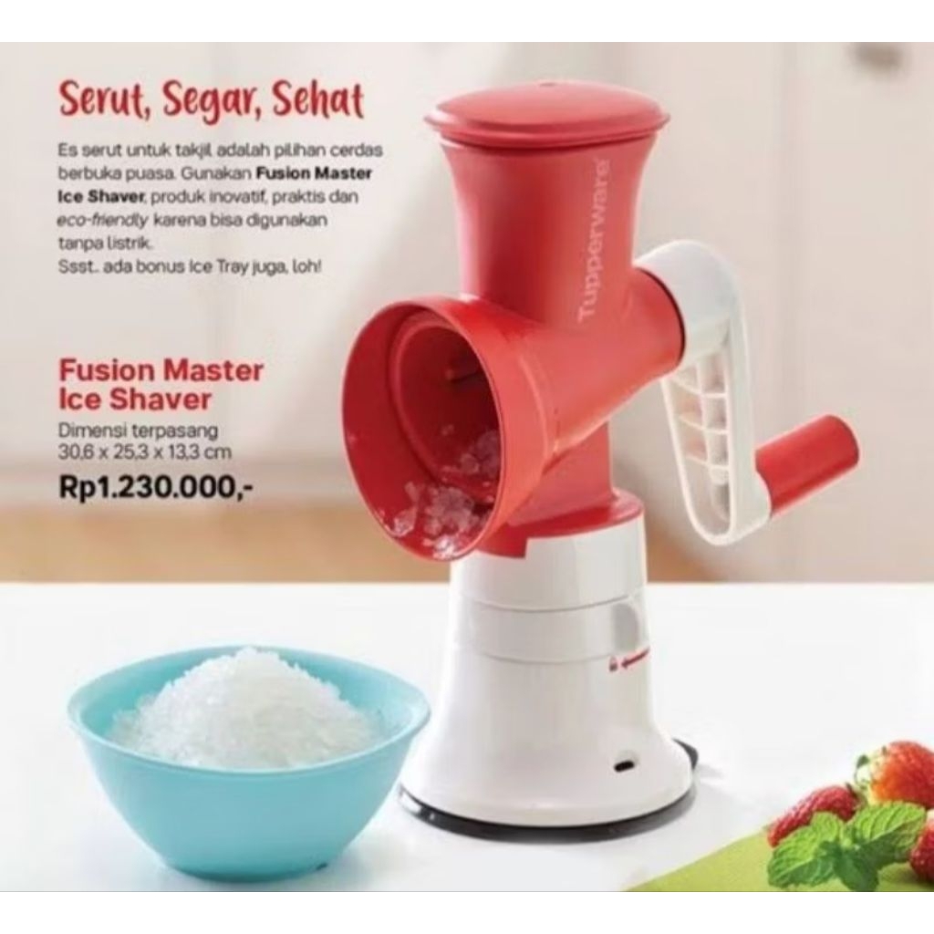 fusion master ice shaver original