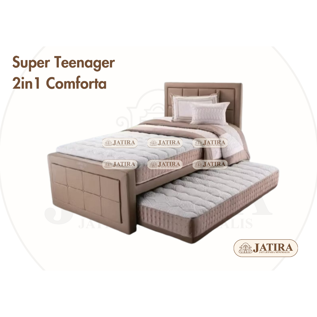 Kasur Springbed Comfort Duo | Matras Comforta 2in1 | Bed Sorong Murah Palembang