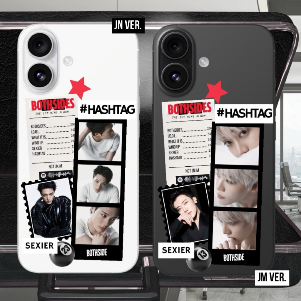 STICKER DECO CASE GLITTER NCT JNJM BOTHSIDE JENO JAEMIN