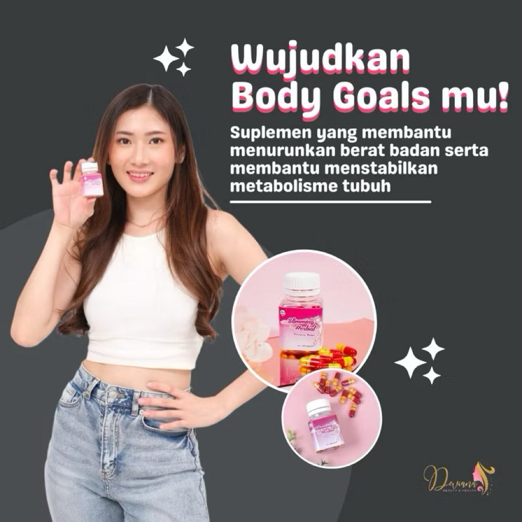 Slimming Herbal Original Kapsul Diet Sehat Alami