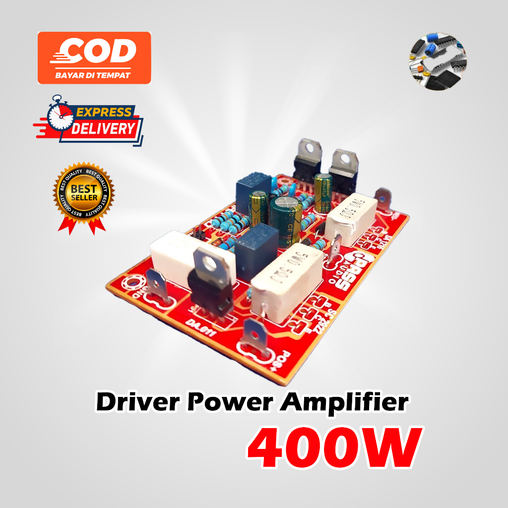 Driver Power Amplifier 400W Mono Safari 400 Watt ampli