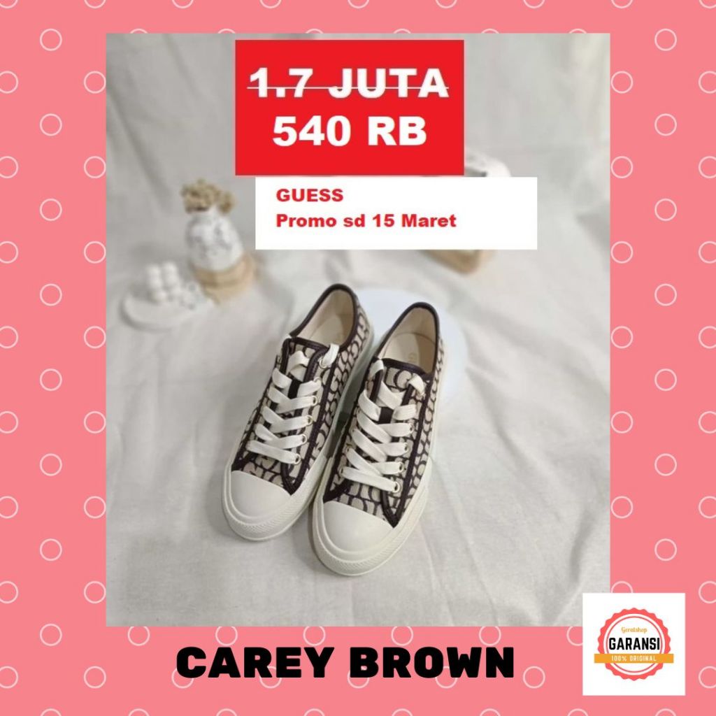 Sepatu wanita seri CAREY Guess 100% original store