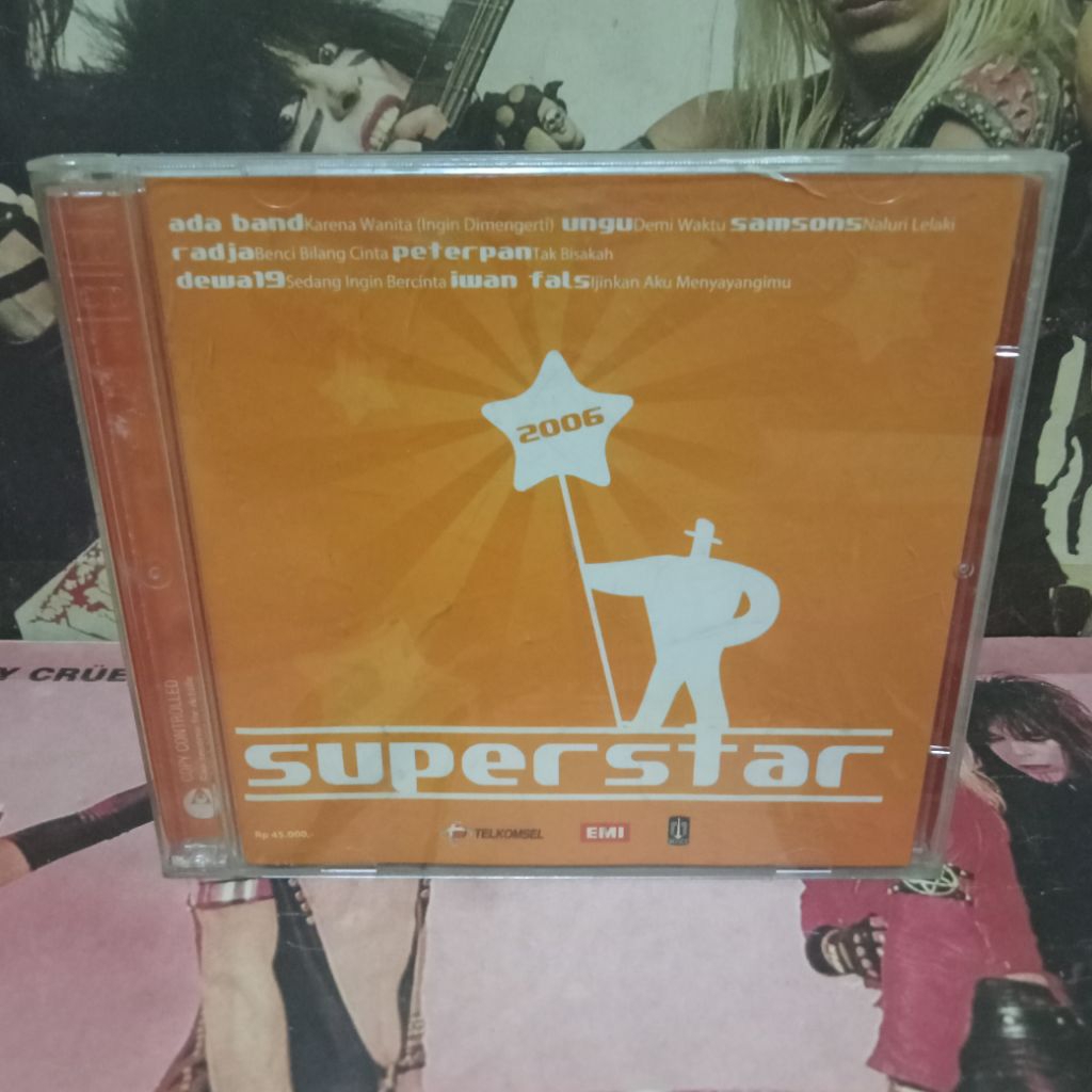 CD Original Superstar (Dewa 19, Ada Band, Samsons, Peterpan, Ungu, Radja, Dll)