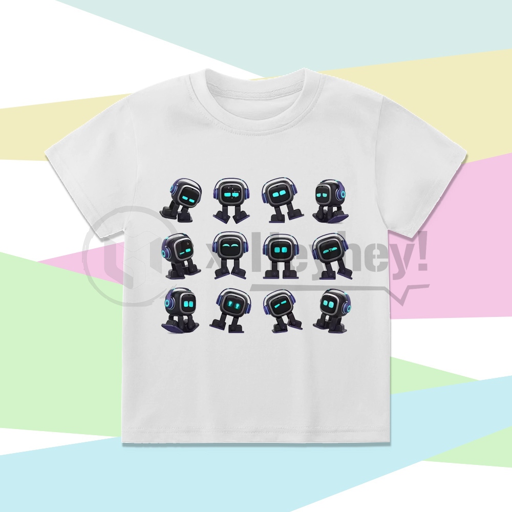 Kaos Anak Robot Emo Pet Robot Emot Ai