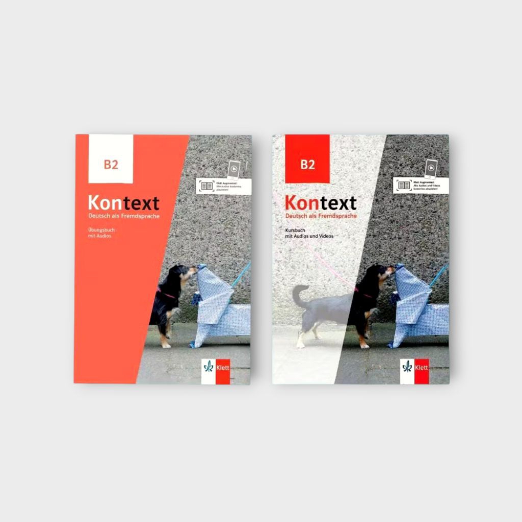 Paket Buku Jerman Kontext B2 (Kursbuch & Übungsbuch)