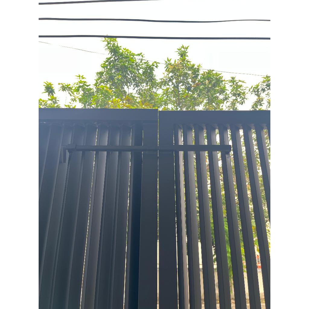 Detail Pagar Rumah Miring-Miring