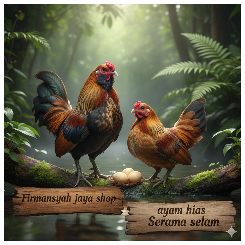 TELUR TETAS AYAM HIAS SERAMA SELAM UNTUK DI TETASKAN Firmansyah jaya shop