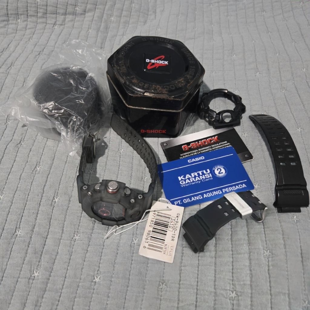 casio G-Shock Rangeman GW-9400-1DR original second