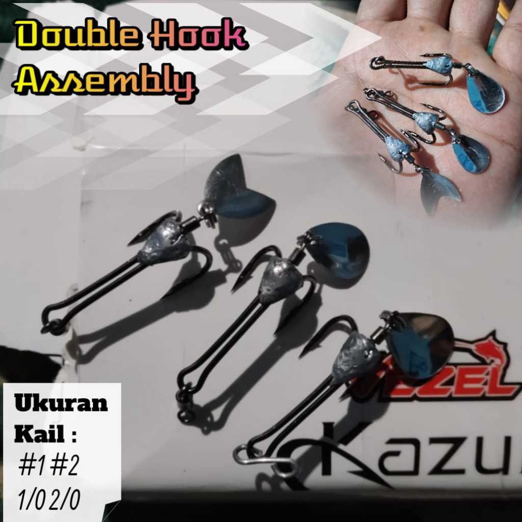 Rangkaian Double Hook Soft Frog