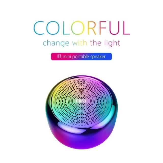MIFA Mini Pocket Portable Bluetooth Speaker with Mic