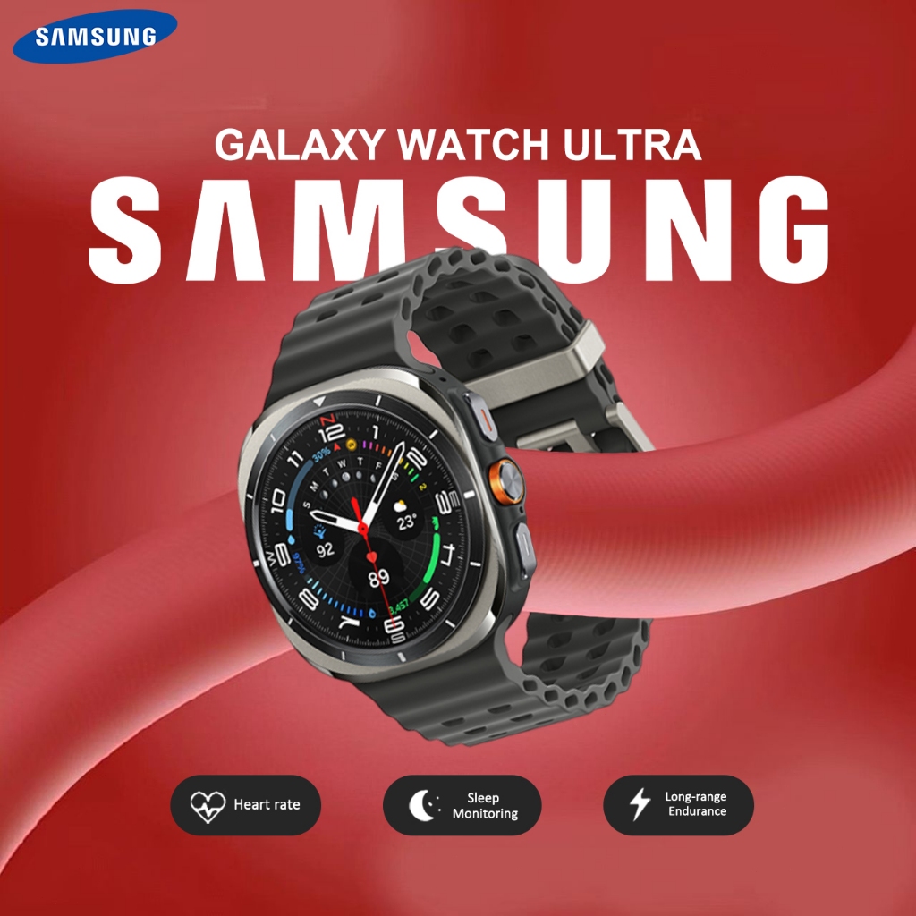 Asli Samsung Galaxy Watch Ultra 47mm Waterproof Bluetooth SmartWatch Jam Tangan Wanita Jam Tangan Pr