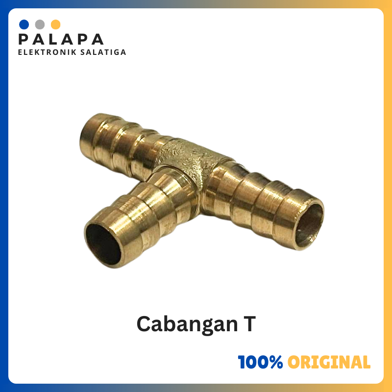 Konektor Cabang Selang Gas Kompor Bentuk T