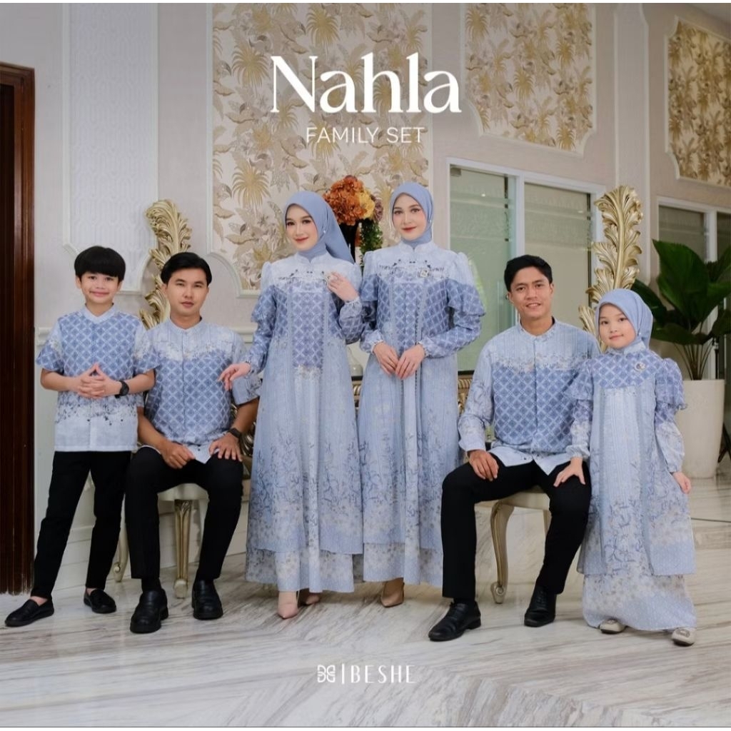 Nahla dress by beshecollection/bbc collection 'jual rugi'
