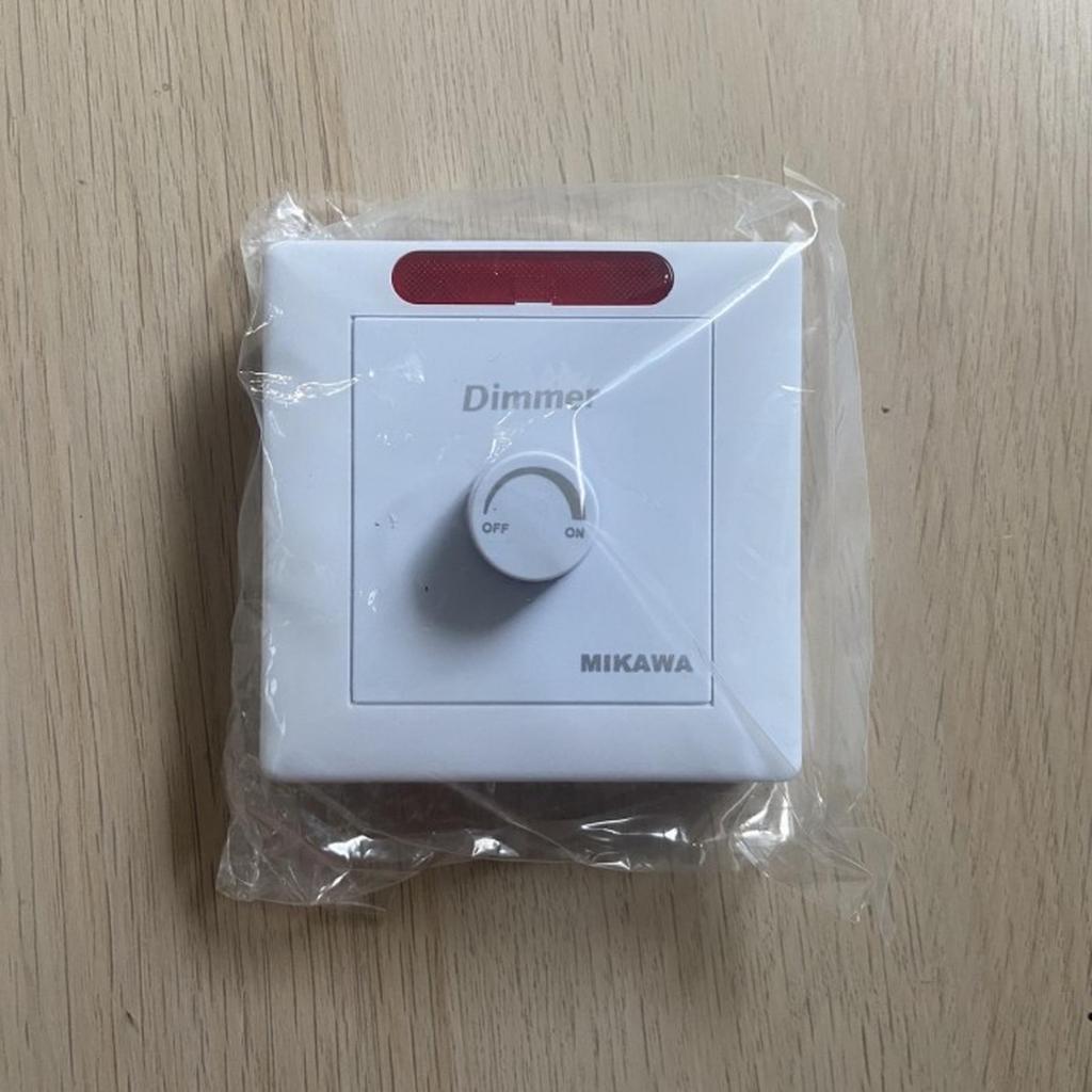 SAKLAR DIMMER LAMPU 220V 10A PEREDUP LAMPU 220 V PUTIH