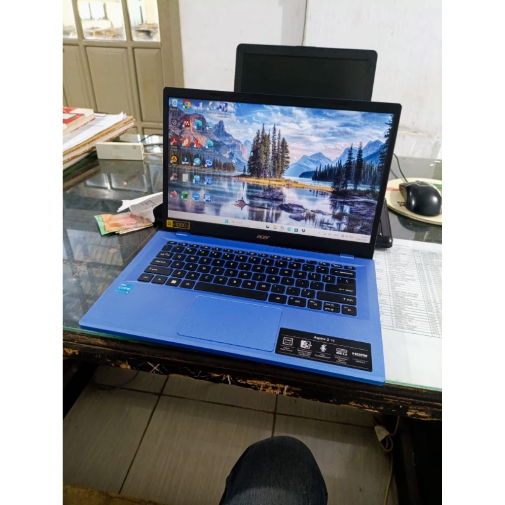 Laptop Acer 314-64MRam 8Ssd 512Intel core i3 gen 13 terbaru