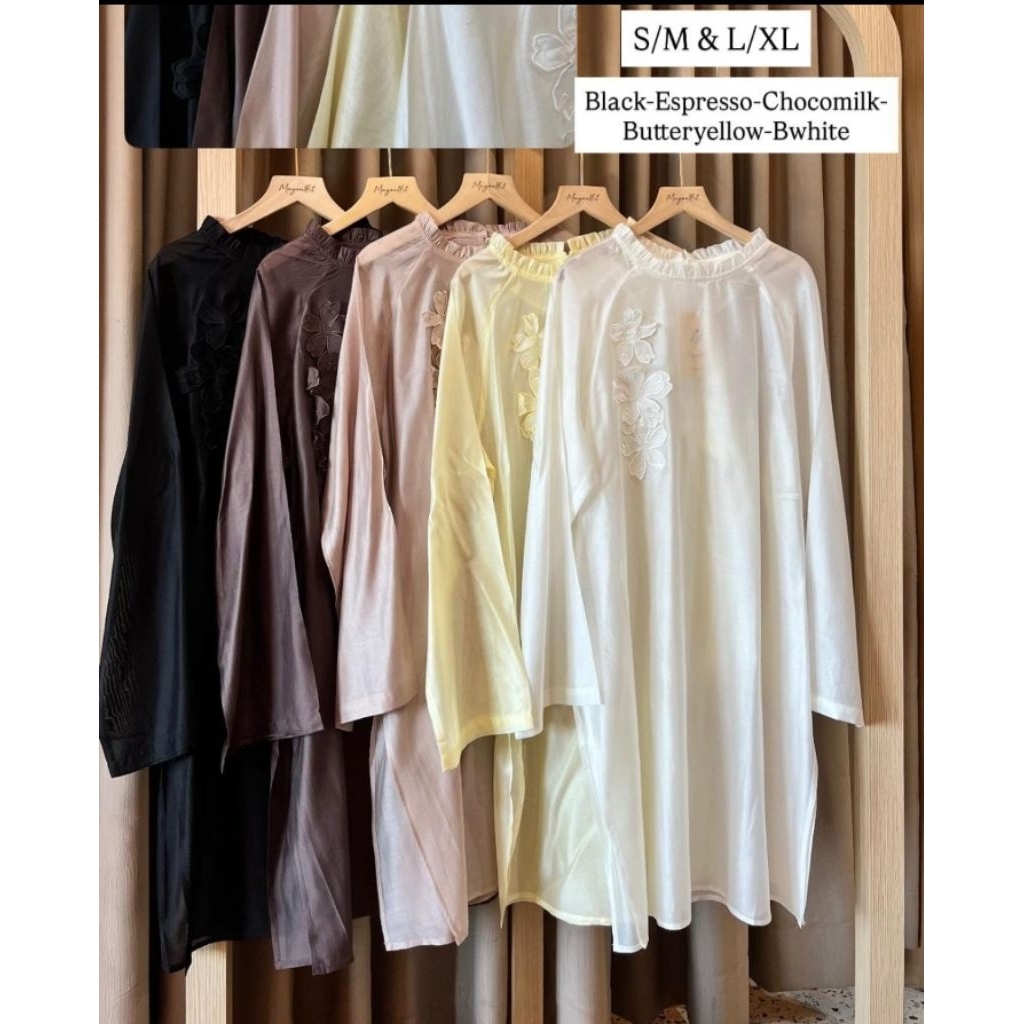 Selunia Tunik Mayoutfit | Tunik Raya | Tunik Lebaran | Raya Collection Mayoutfit