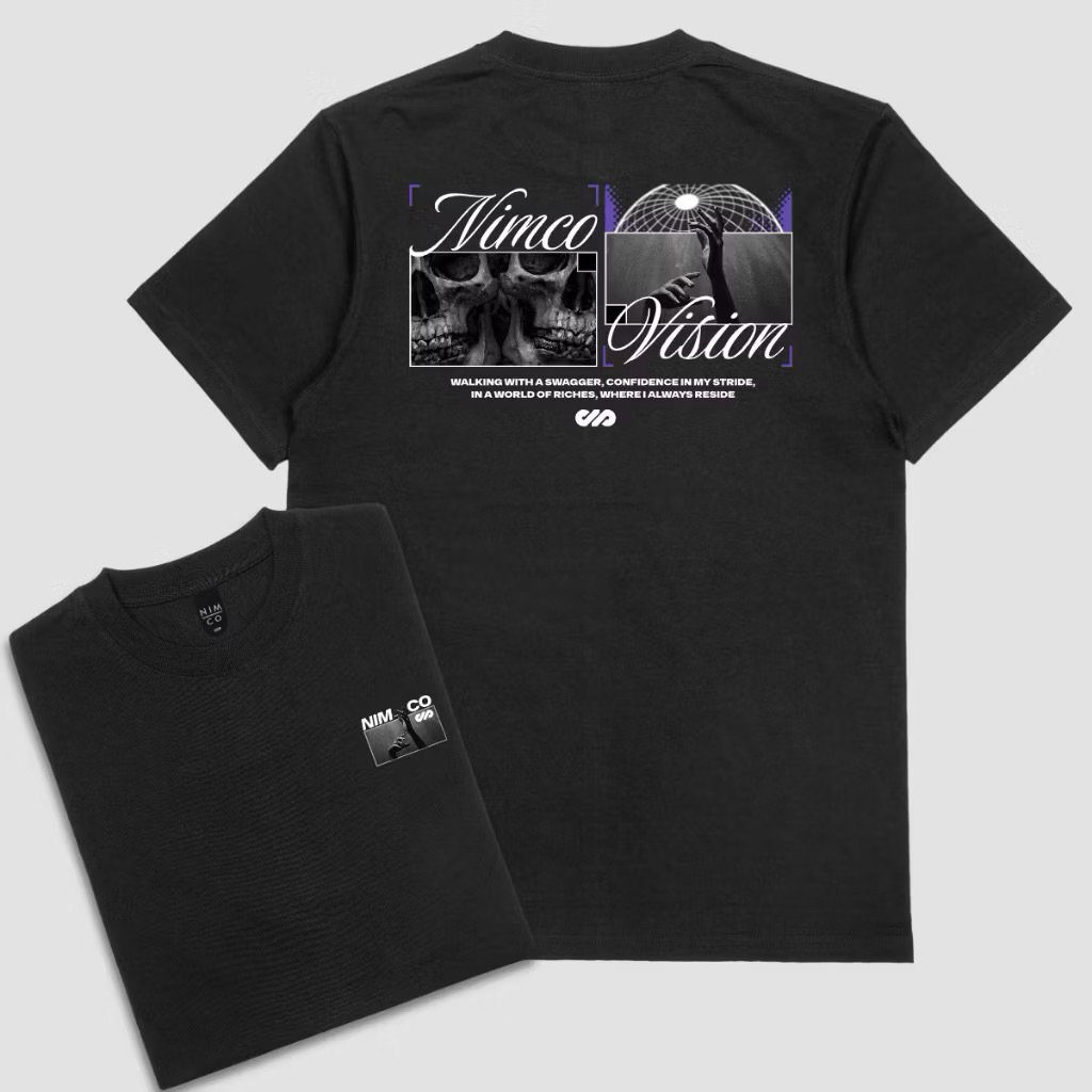 T-shirt Nimco Vision Black