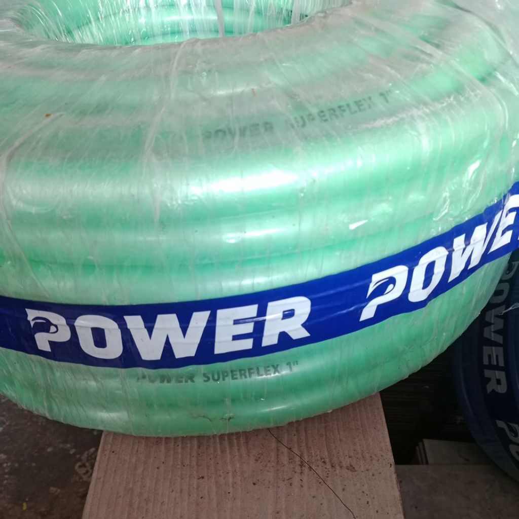 Selang Air Premium POWER SUPERFLEX 1 Inch Panjang 50 meter