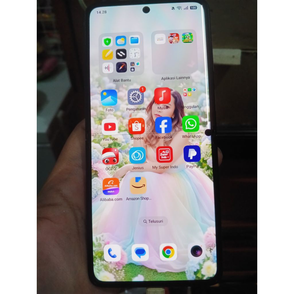OPPO n2 flip batangan bekas