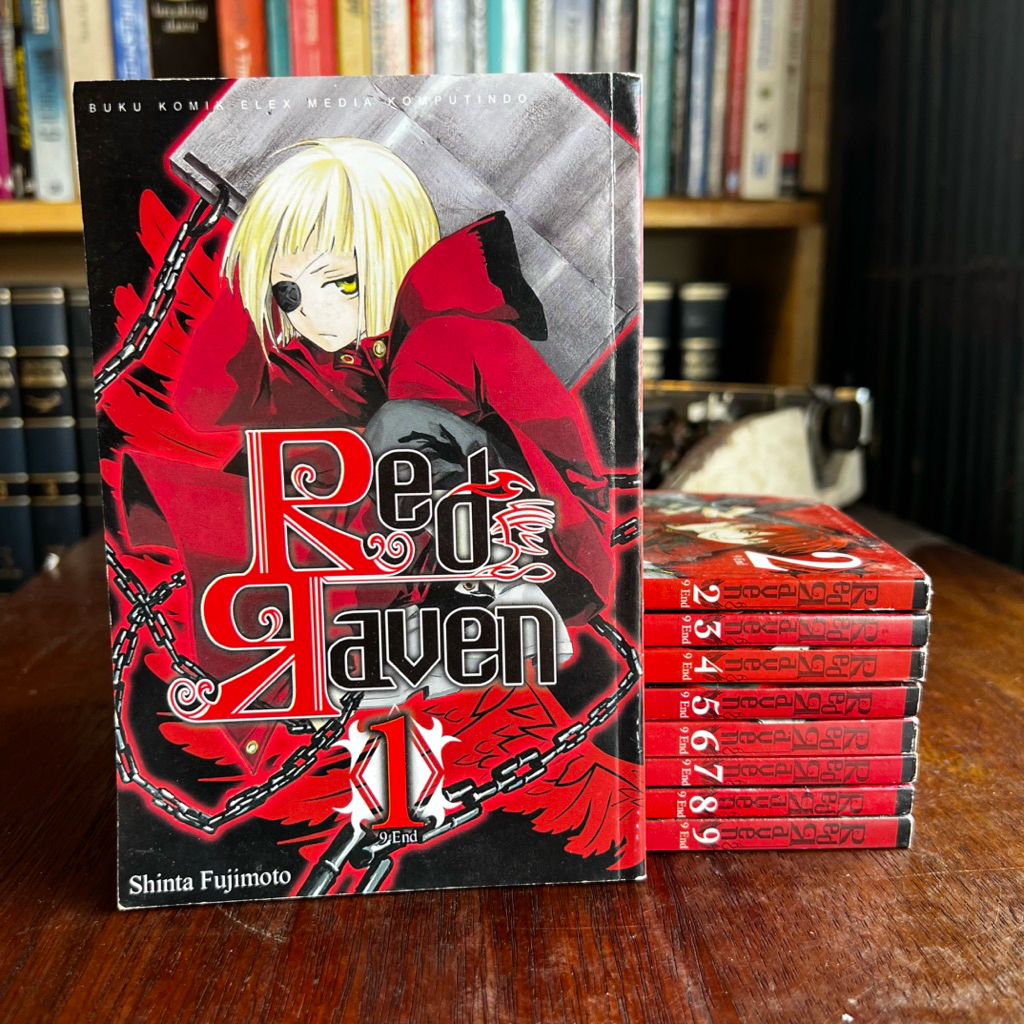 Komik Full Set Red Raven - Shinta Fujimoto-Elex Komputindo