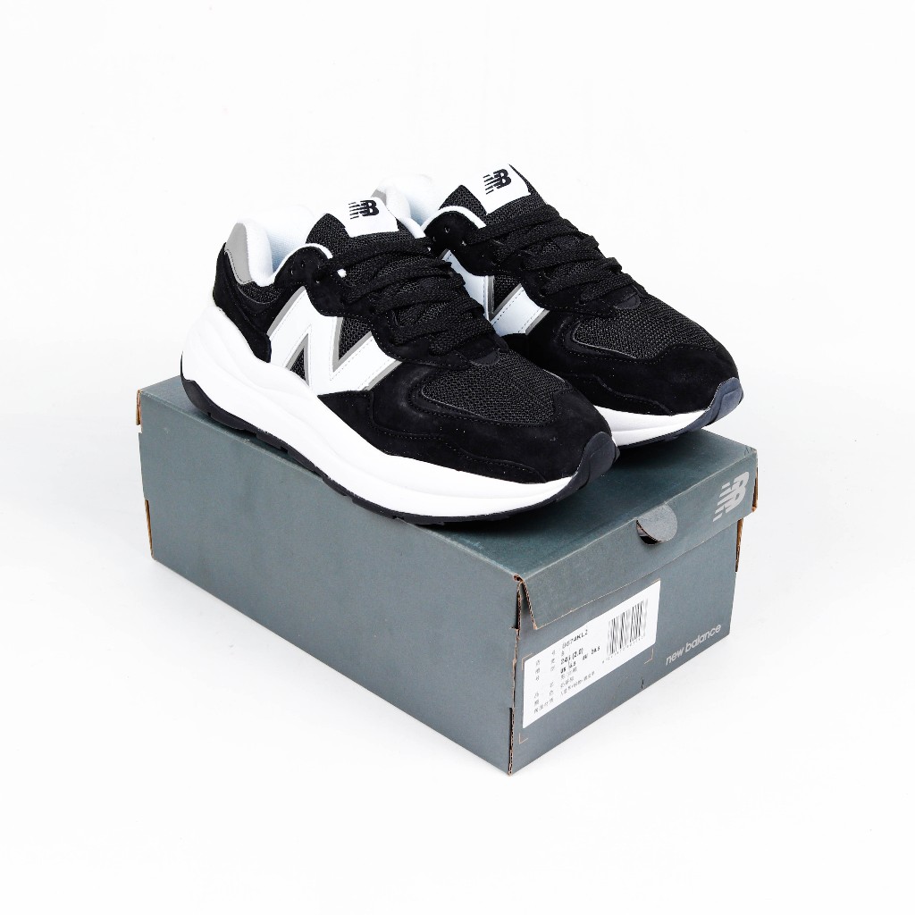 (FTBX) Sepatu Sneakers New Balance M5740CB Black White - NB 5740