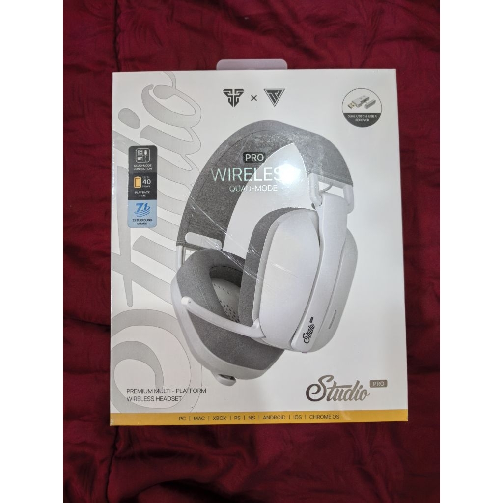 Fantech Studio Pro WHG03P , Wireless Headset ( White )