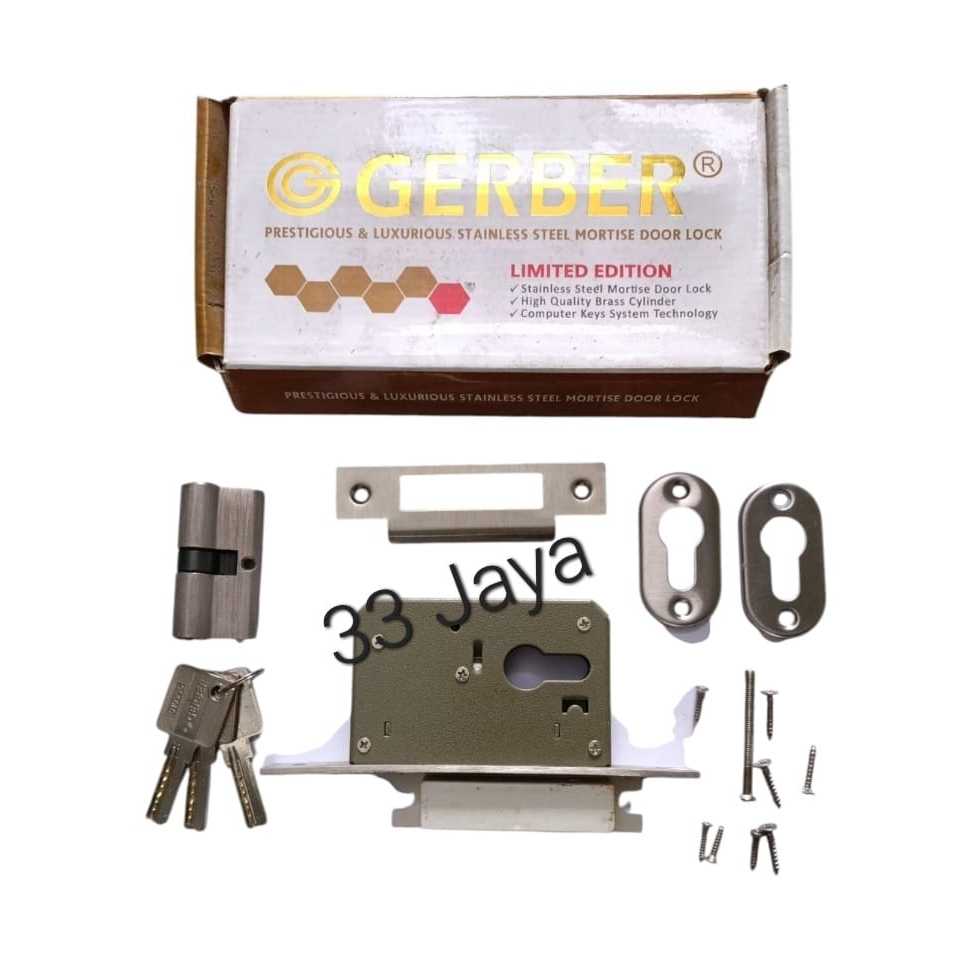 Body + Silinder Pintu RMS 5041 Sliding / Pintu Dorong / Pintu Geser Merk Gerber