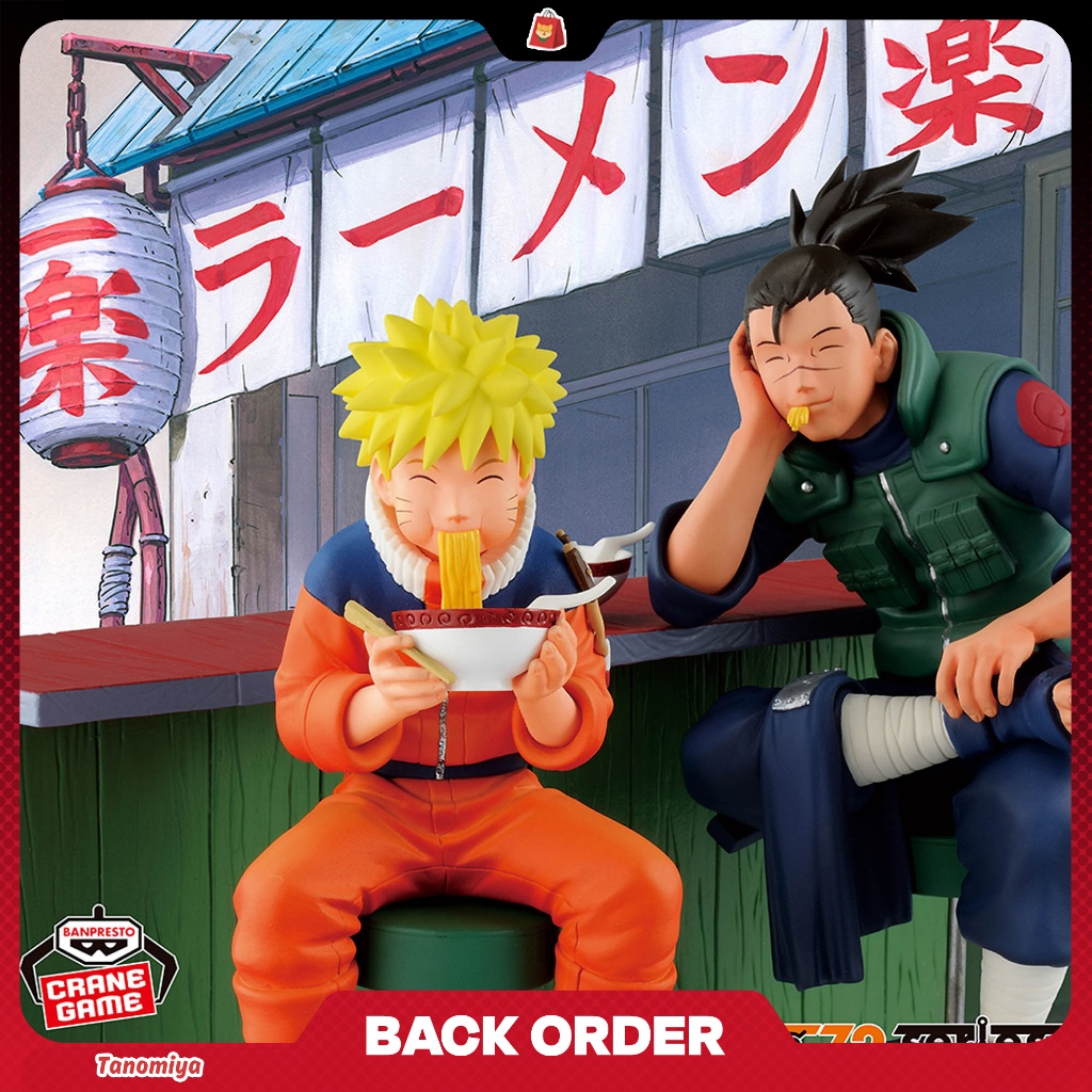 [BACKORDER] Naruto 72 Series Figure Naruto & Iruka - Naruto