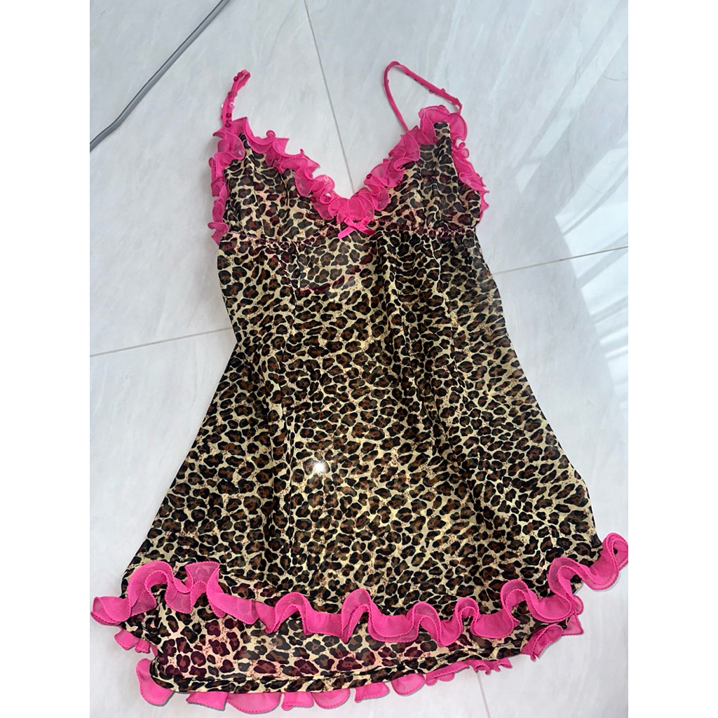 1jt jualrugi La Senza Lingerie Leopard and thong LIMITED EDITION