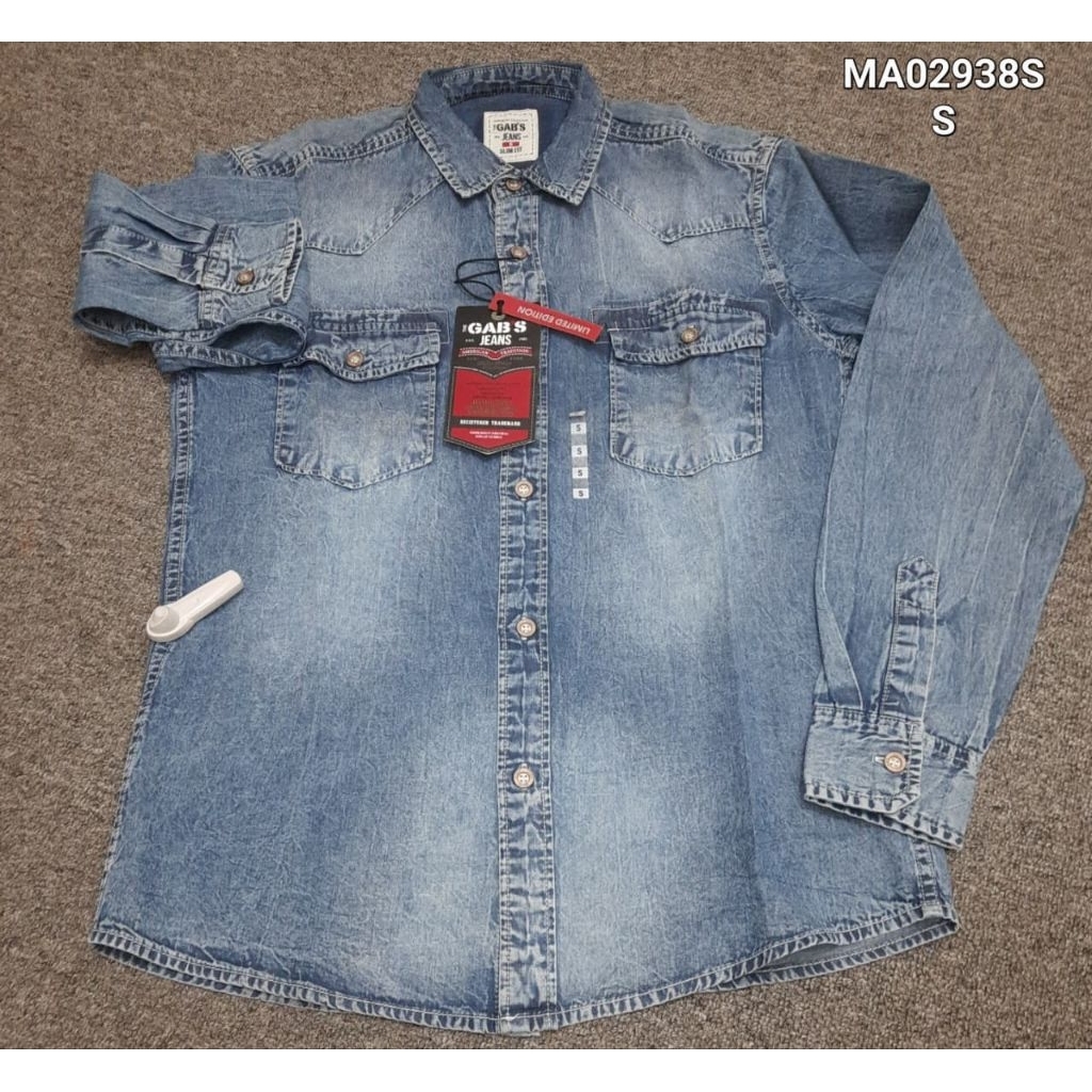 GABRIELLE KEMEJA LENGAN PANJANG PRIA ORIGINAL