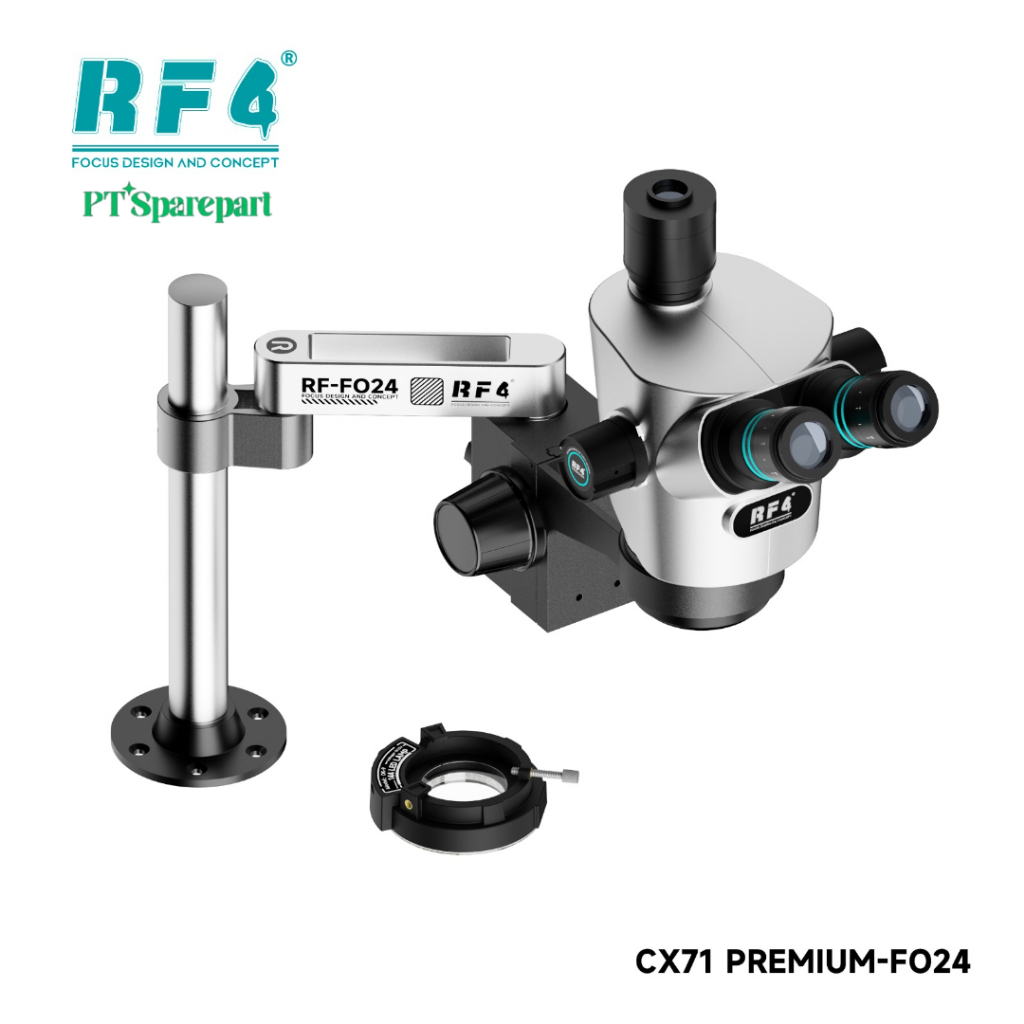 RF4 CX71P-FO24 CX71 PREMIUM - FO24 - Mikroskop Trinokular Anti-Fatigue Design 6.5 - 65X Zoom