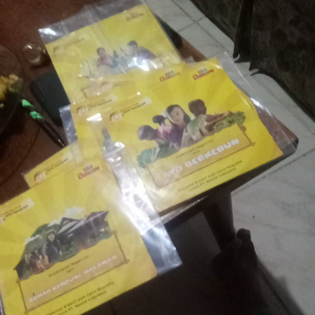 satu set vcd dancow seri ensiklopedia negriku 6 disk 6 seri full seri