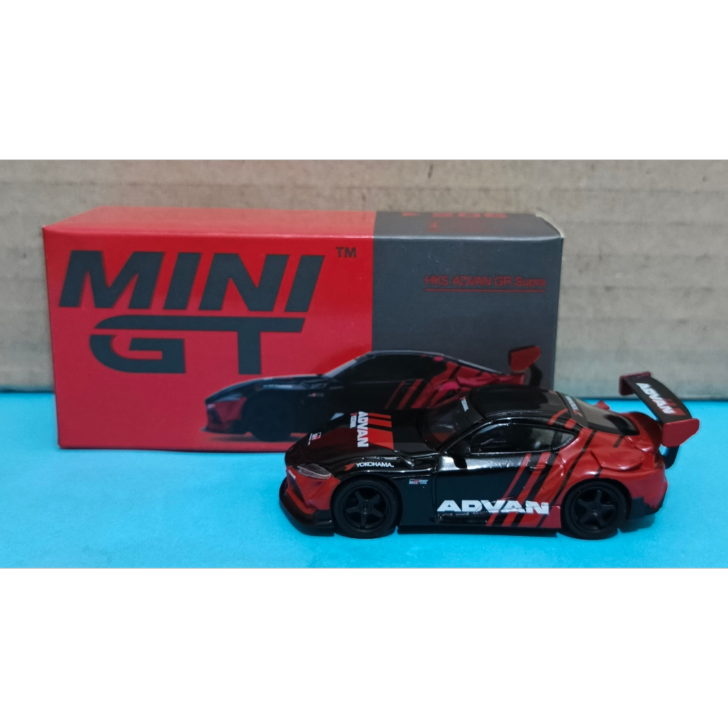 Mini GT 206 HKS Advan GR Supra (Secondary)