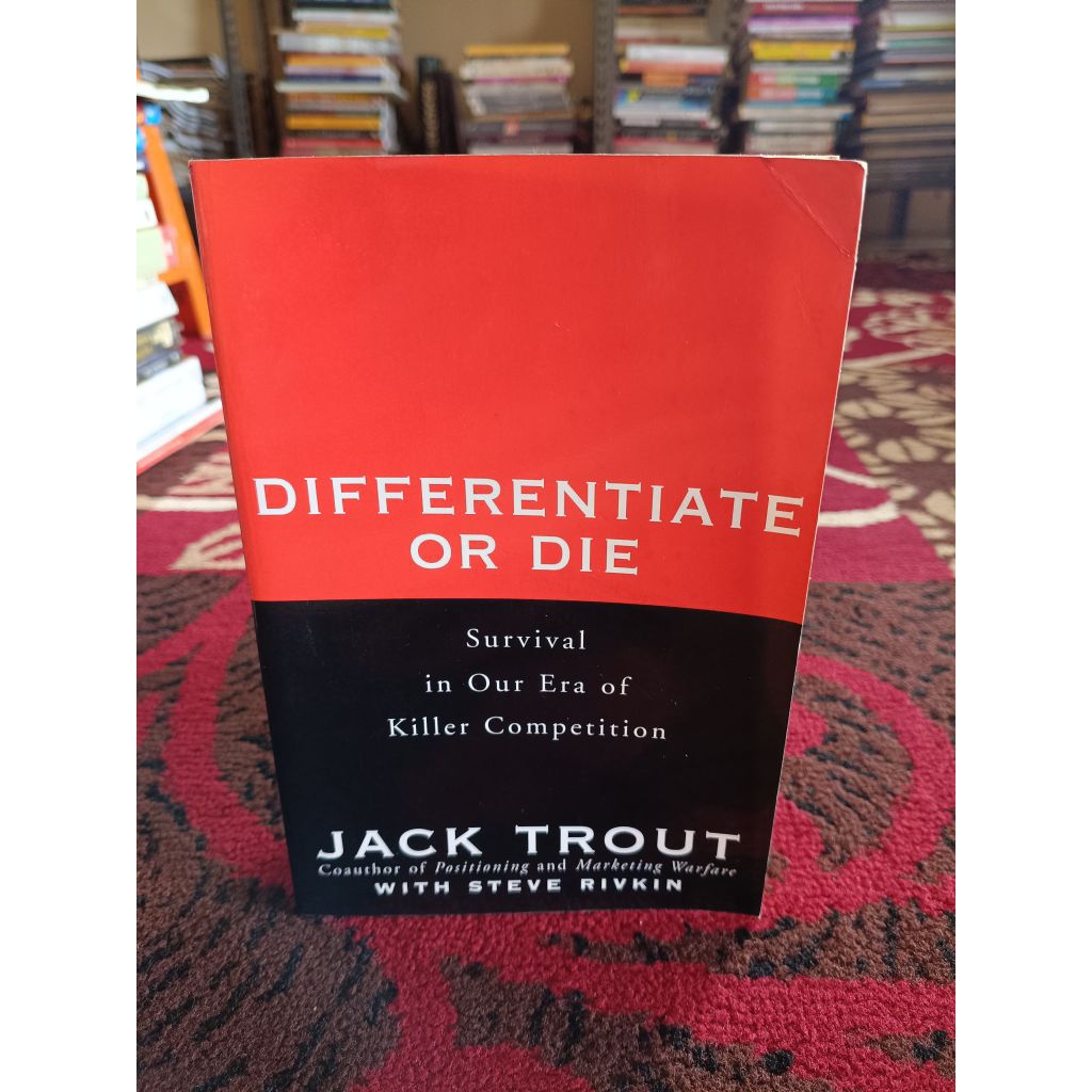 Differentiate Or Die by Jack Trout, Steve Rivkin (Original, English)