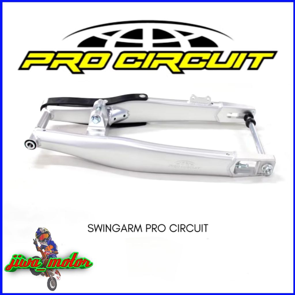 swing arm CRF KLX DTRACKER 150 panjang 66cm PRO circuit model KTM bahan aluminium