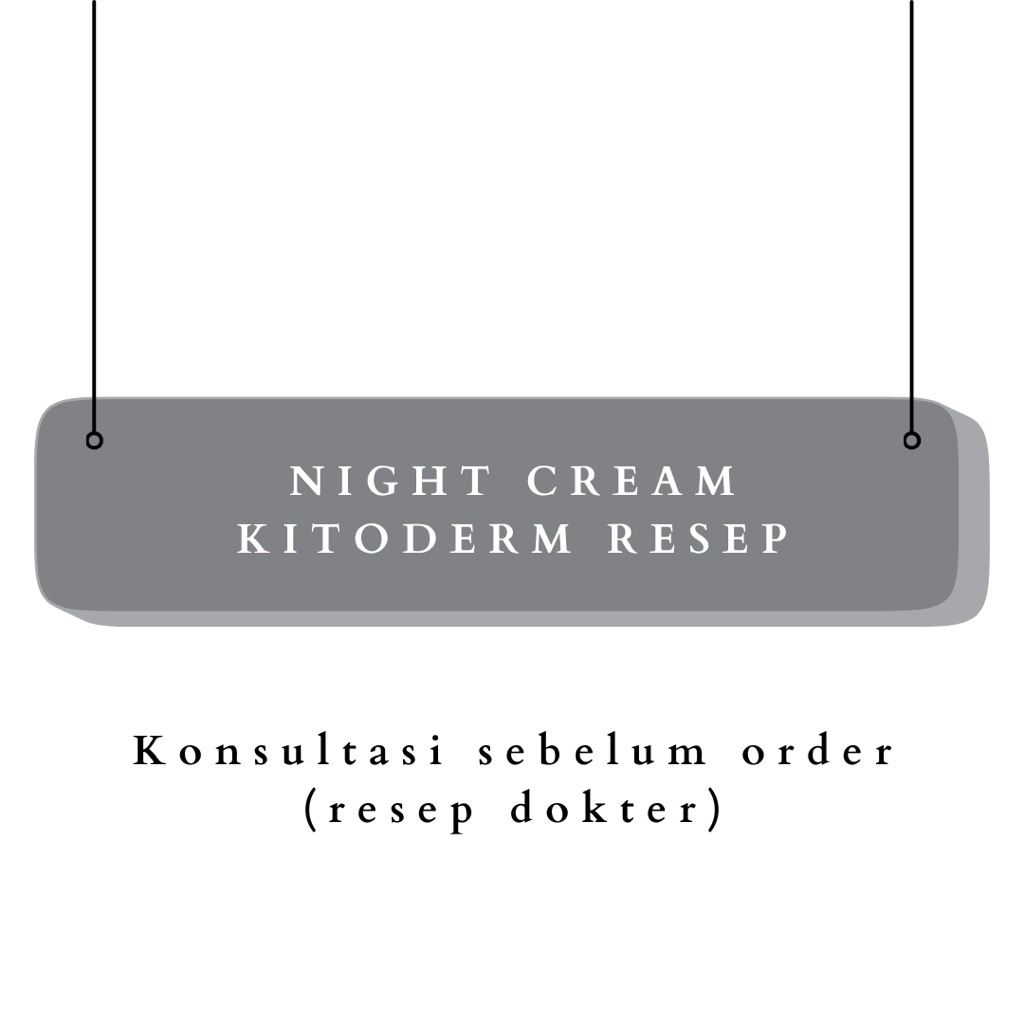 NIGHT CREAM KITODERM FARMASI