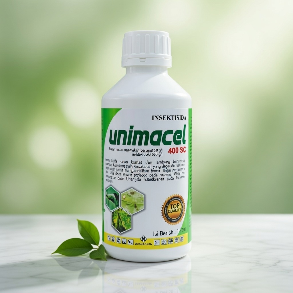 Unimacel 400Sc 1Liter Pembasmi Hama Insektisida Ampuh Kontak Sistemik Insektisida Unimacel Pestisida