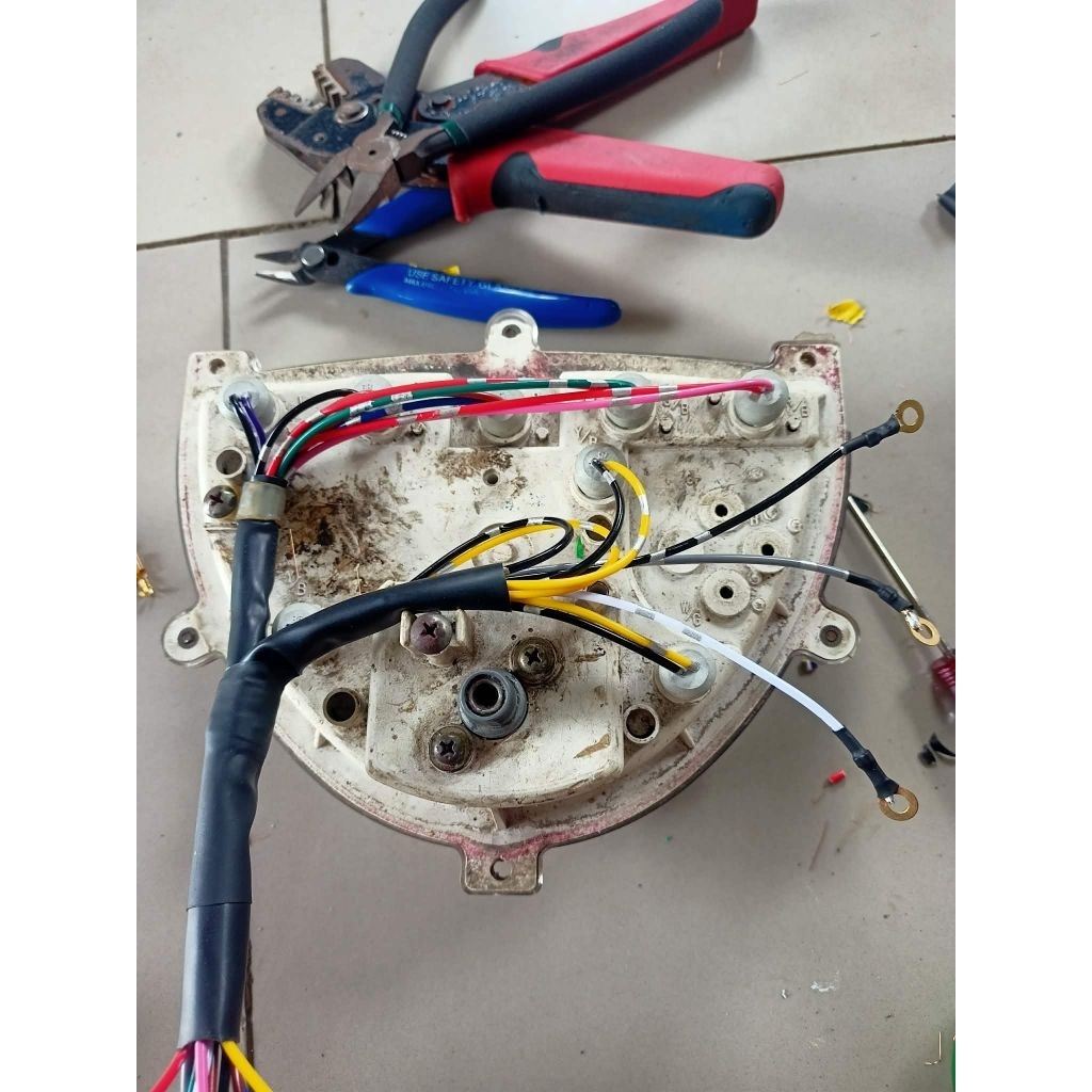 kabel indikator spidometer vespa