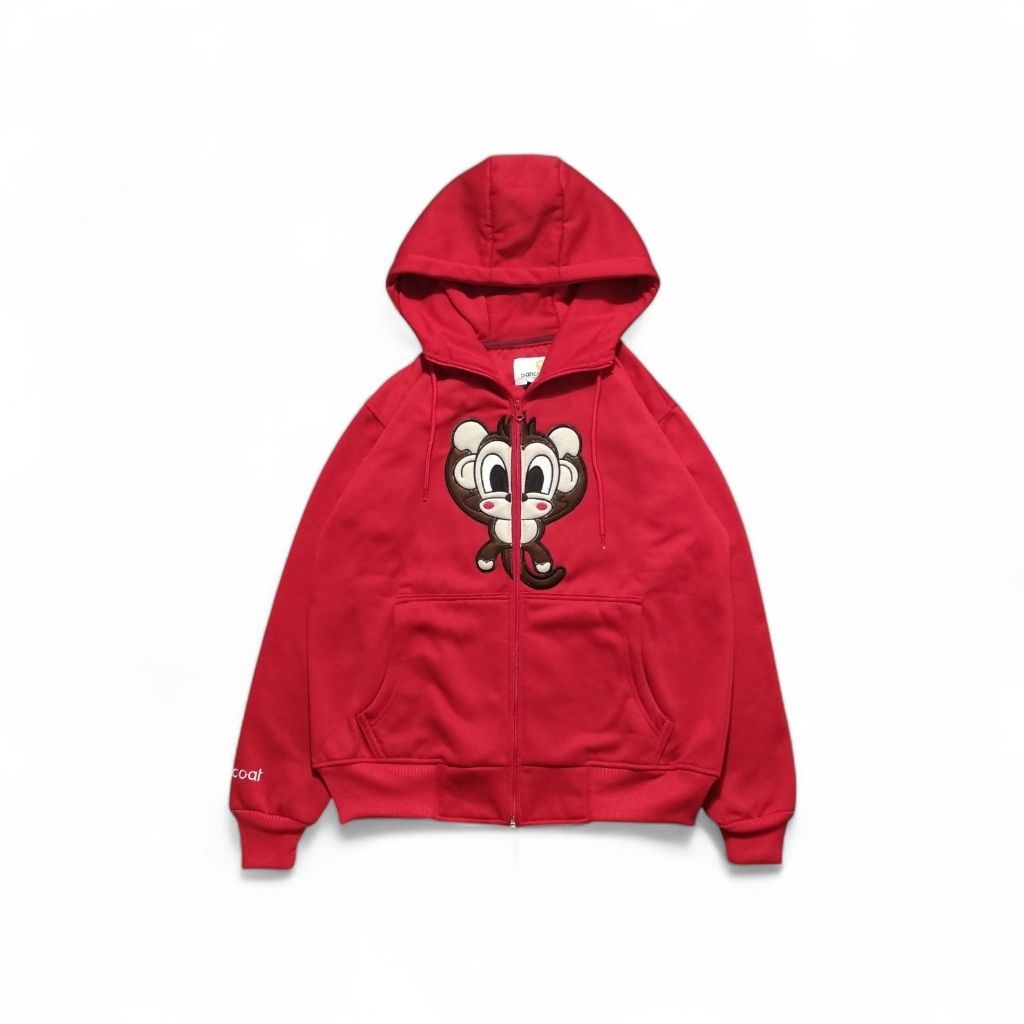 JAKET HOODIE ZIPPER PANCOAT MONKEY