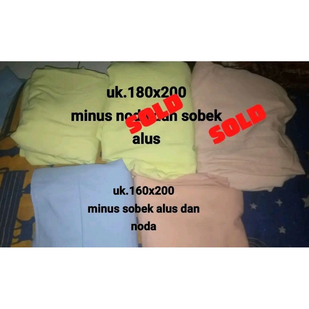 Preloved sprei uk.180 dan 160