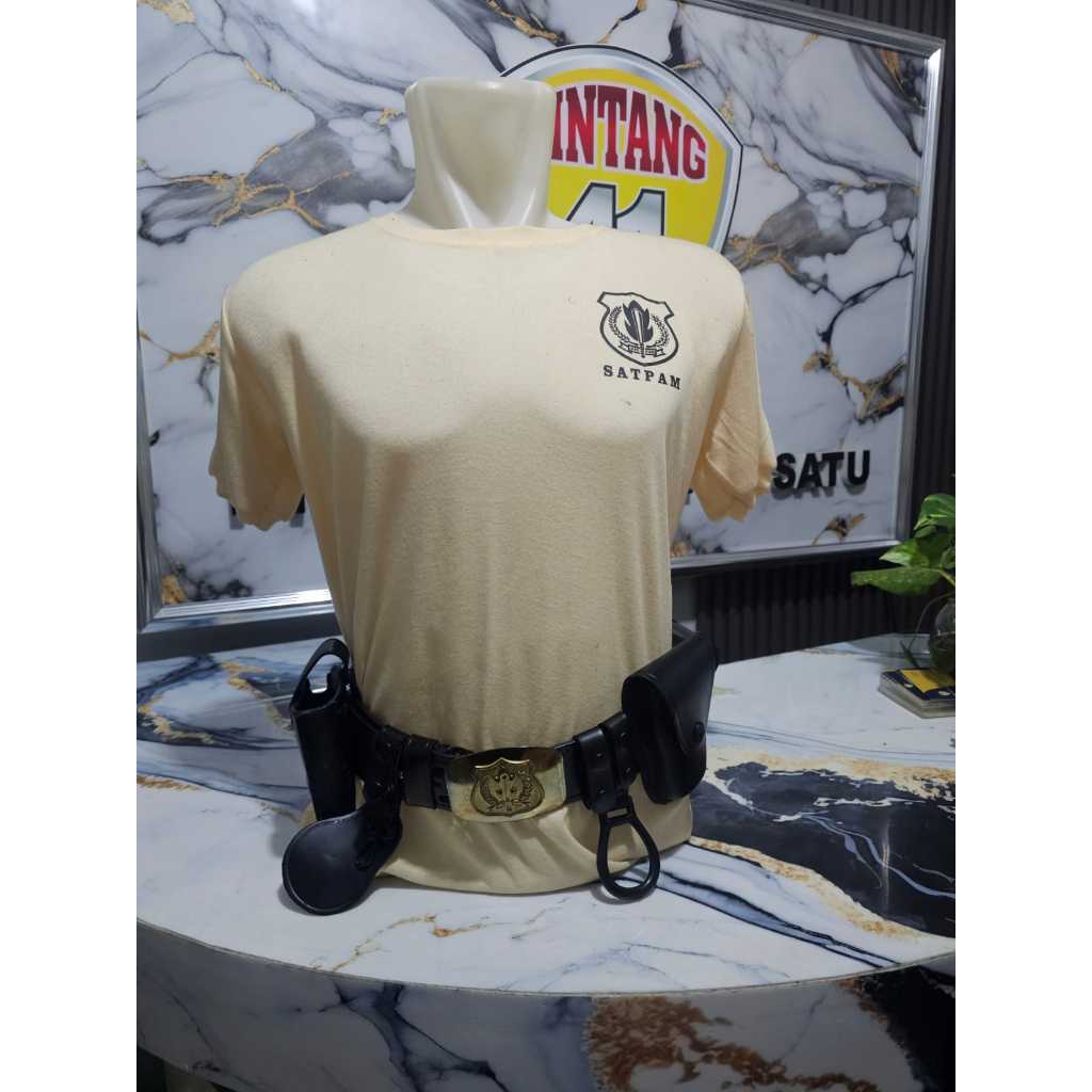 KOPEL SATPAM KULIT ASLI LENGKAP