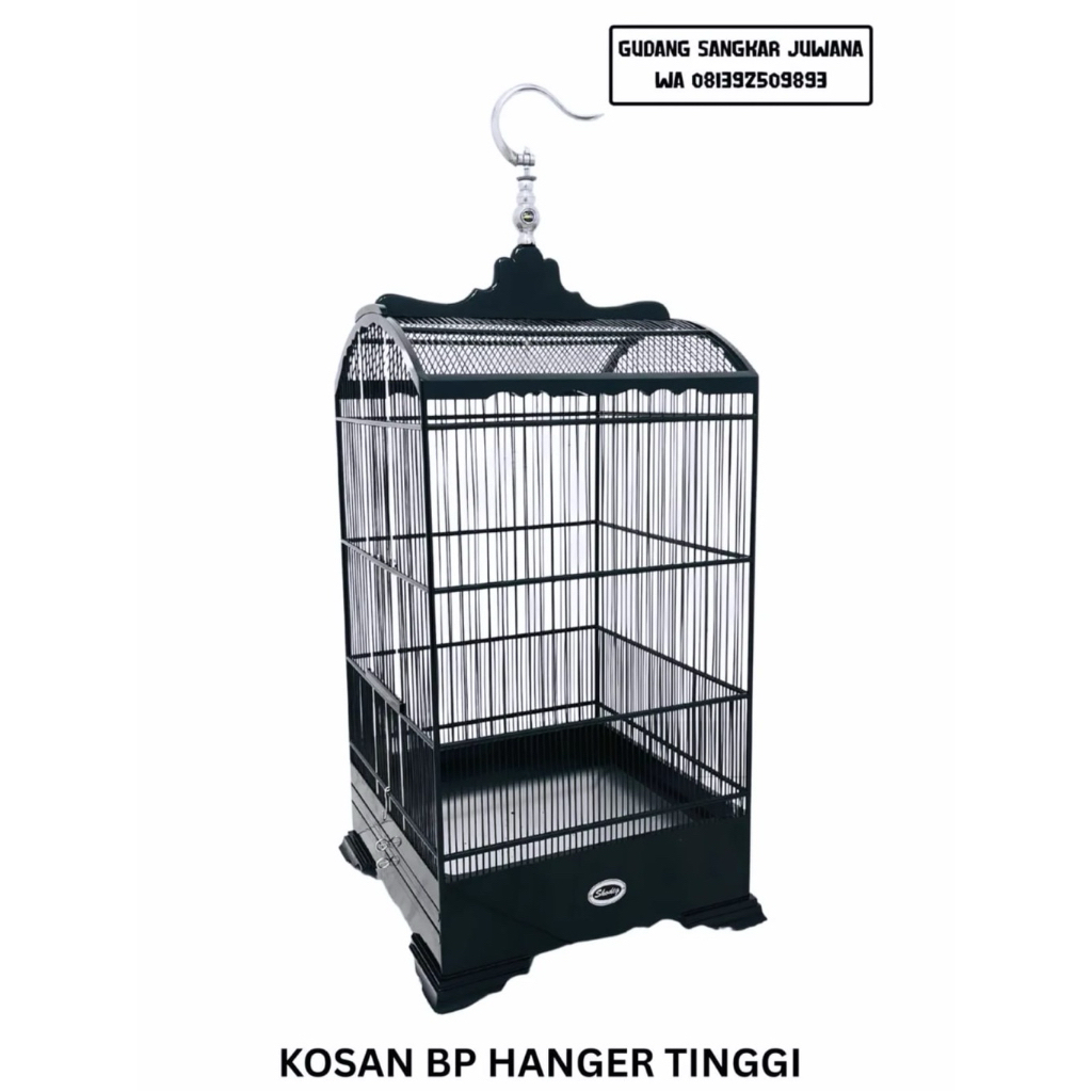 Sangkar Kosan SHODIQ BP Logo Jati 40x40 + Full set Kerodong + Free Pallet Kayu
