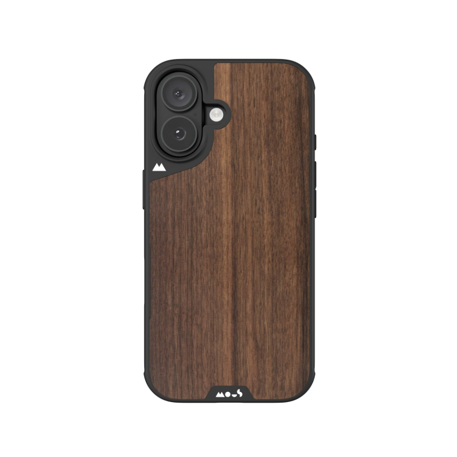 Mous Iphone 16 premium case walnut