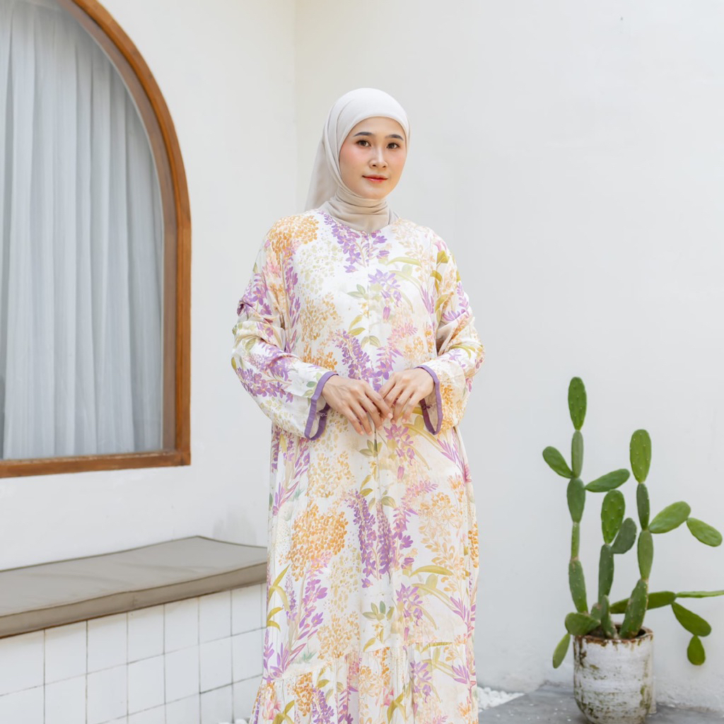 Gamis jumbo daily LD120 XL | homedress premium longdaster | baju hamil menyusui
